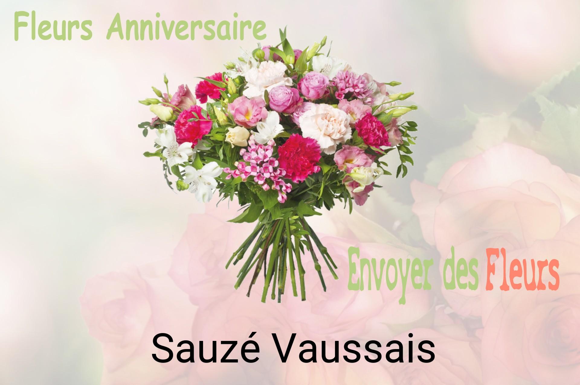 Bouquet de fleurs d’anniversaire livré à Sauzé-Vaussais